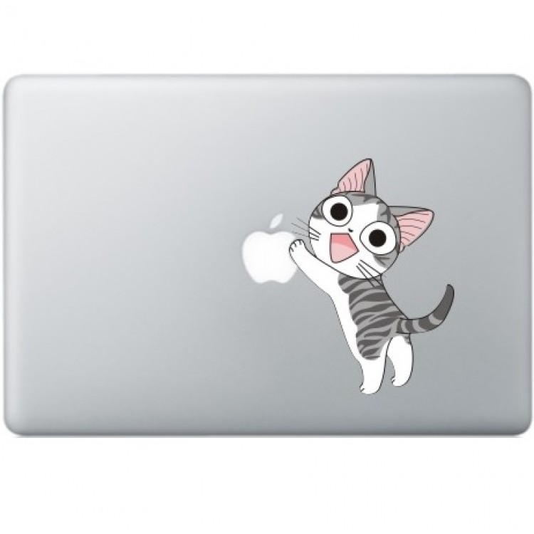 Happy Cat MacBook Decal Full Colour Decals